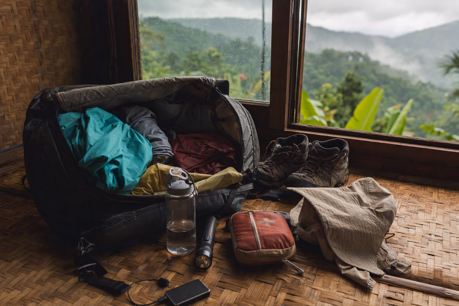 Editorial packing checklist for hill travel